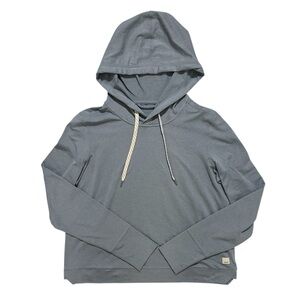 Vuori Women's Halo Essential Hoodie - Cloud Heather Medium